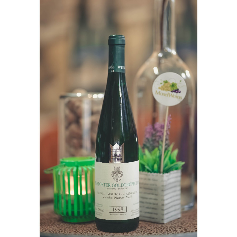 Riesling Molitor Piesporter Goldtropfchen Spatlese 1998