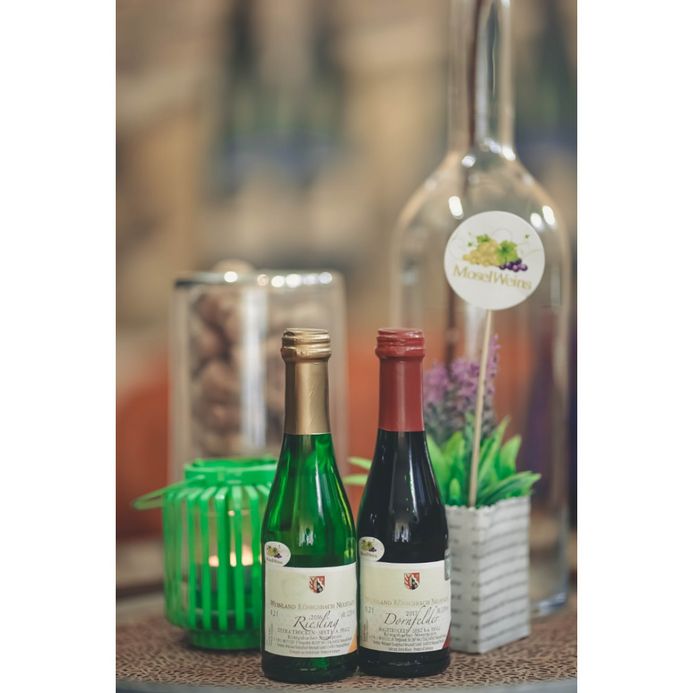 Dornfelder Piccolo Konigsbach Sekt halbtrocken